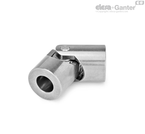 DIN 808-NI Universal Joints with Friction Bearing / Needle Bearing